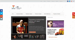 Desktop Screenshot of iec.tabasco.gob.mx